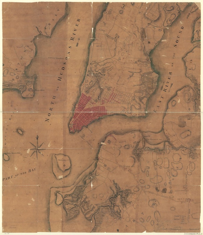Public domain map of Plan de New-York 